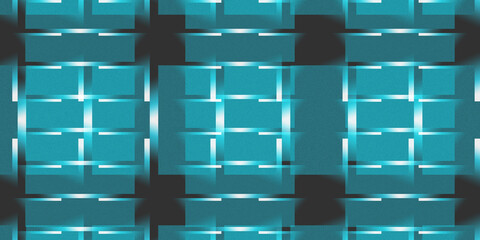 teal darker abstract background. Dark. Geometric shape. 3d. Color gradient neon. Metallic sheen. Premium. Design. Wide banner. backdrop
