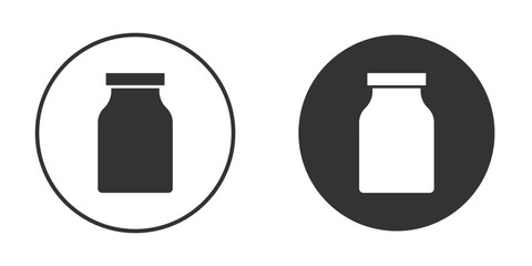 Jar icon for website design, logo for web and apps.
