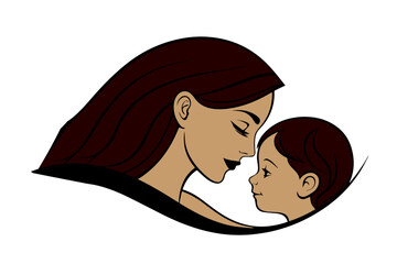 mother and child love, mother day silhouette Mother motherhood love family child baby parent mothers day 