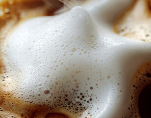 coffe foam background