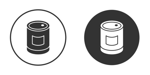 Can food icon for website design, logo for web and apps.