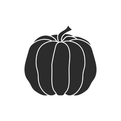 pumpkin vector logo icon illustration template design
