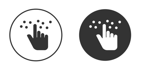 Obraz premium Braille icon for website design, logo for web and apps.