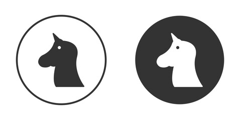 Alicorn icon for website design, logo for web and apps.