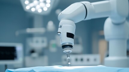 Advanced Robotic Surgery Technology in a Modern Operating Room Setting
