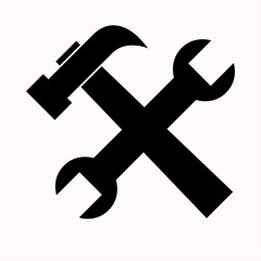 hammer and wrench