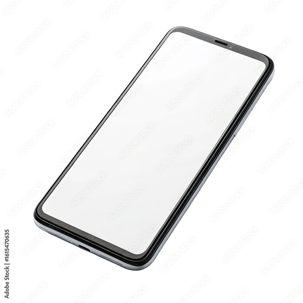 Fototapete blank empty smart phone with empty display mockup png phone template png device mockup isolate png t
