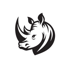rhino logo vector