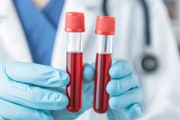 Laboratory Testing, Blood Samples, Healthcare Facility, Photograph, Clinical Environment, Close-up View, Health Analysis