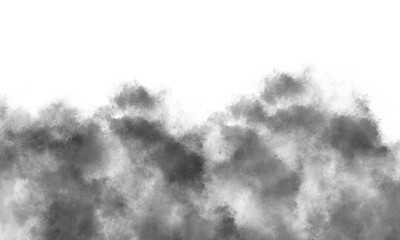 A captivating dark gray smoke or cloud background texture, perfect for creating atmospheric, mysterious, or mystical design effects and overlays in various digital art projects.
