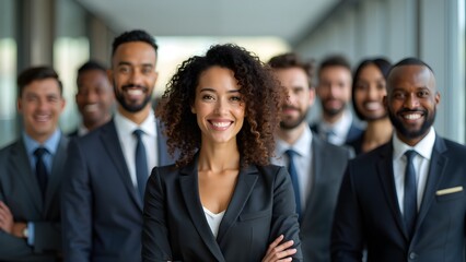 Fototapeta premium Business group