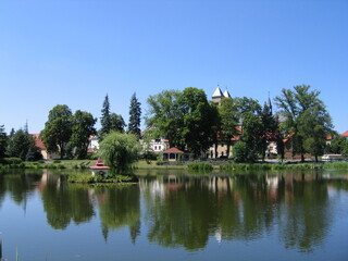 Schwanenteich in Bad Klosterlausnitz