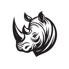 rhino logo vector