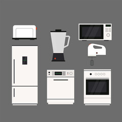 Electronic Vector Set Collection Design Illustration