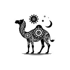 vector illustration of an elephant