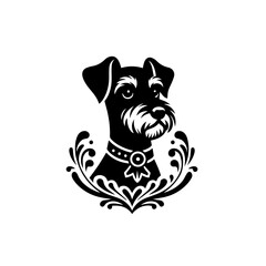 vector illustration of a dog