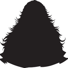 SpiritLeviathan in silhouette image white background.