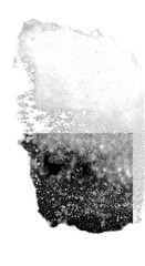 Abstract Black And White Gradient Digital Illustration Transparent Background