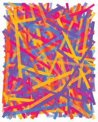 Colorful Abstract Tape Art Background