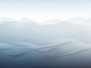 Gray gradient abstract background from light gray to dark gray, like a mountain