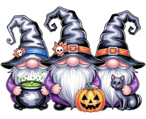 Halloween Gnome Png