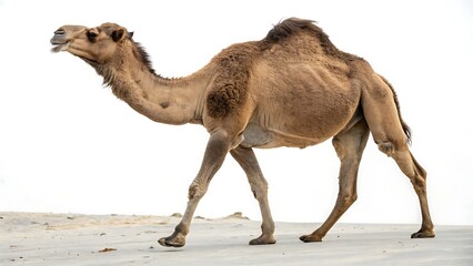 camel on white background