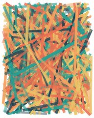 Colorful Abstract Tape Art Background