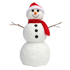 christmas winter snowman png snowman with scarf isolate png holiday character PNG transparent background image