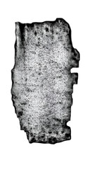 Abstract Texture Design On Transparent Background Using Black And White Elements