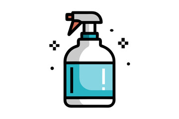 Bathroom Disinfectant Spray Bottle Clean Hygiene  