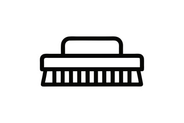 tile scrubber brush icon cleaning home tool