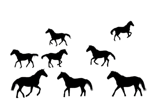 Abstract Illustration With Dynamic Lines On Transparent Black Background - Powered by Adobe