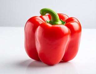 Close-up of finely ground paprika, showcasing its beautiful texture ideal for themes of seasoning, cooking, and gourmet ingredients. Paprika in white background, washing and cutting paprika 