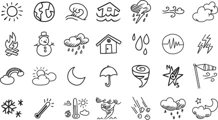Obraz premium Weather & Disaster