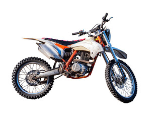 motorcycle isolated