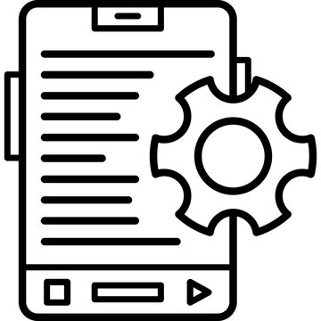 Mobile App Deployment Icon