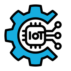Automation Modernization Tech Icon from Business Opportunity Collection (Outline Color Lineal Style)