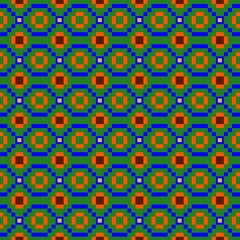 seamless pattern with colorful squares