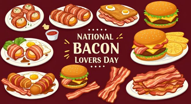 Indulge in crispy bacon delights for National Bacon Lover s Day a mouthwatering celebration on a