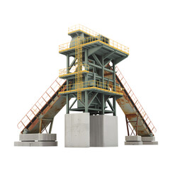 Industrial Mining Structure
