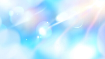 Shiny flare rainbow bokeh light leak background,summer sunlight glistering background