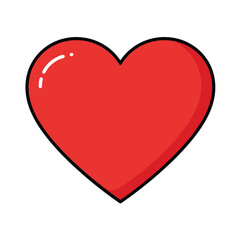 Love Heart icon set. for mobile concept and web design. vector illustration