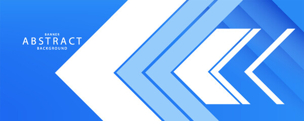 Blue and white Business arrow background. Finance growing arrows with success concept
