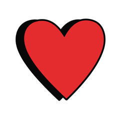 Love Heart icon set. for mobile concept and web design. vector illustration