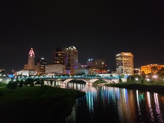 City Skyline with River view
