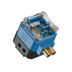  Automotive Electrical Relay with Exposed Contacts