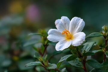 The eight o clock flower Turnera subulata is an attractive and beneficial plant valued for decoration herbal remedies and attracting insects