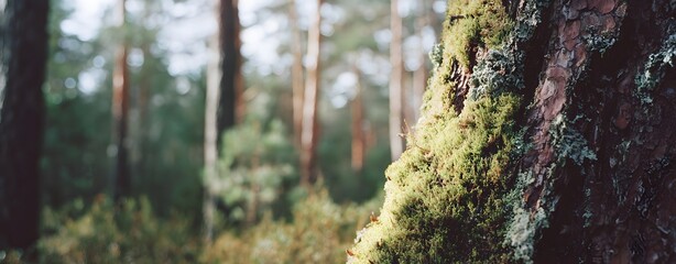 Obraz premium 壮大な自然が持つ威厳を感じさせる背景