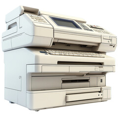 Vintage Office Multifunction Printer