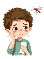 Symptoms of rash in patients with chikungunya